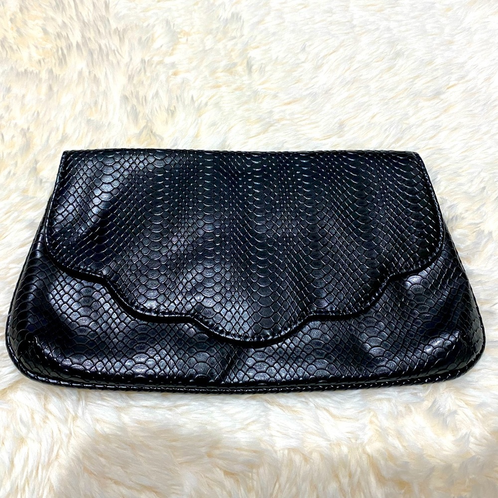 Small black clutch